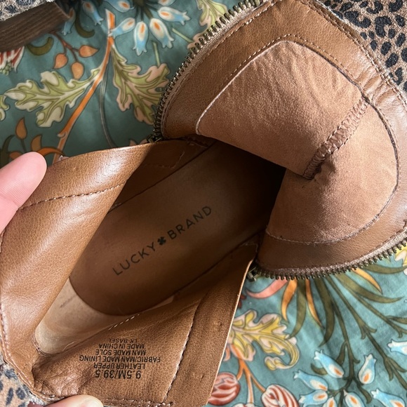 Lucky Brand Cheetah Leather Booties - Picture 5 of 10